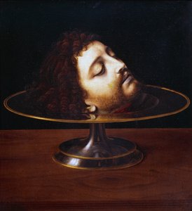 La tête de Saint Jean-Baptiste