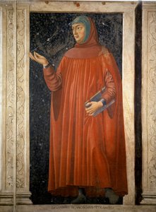 Portrait de Francesco Petrarca - Andrea del Castagno