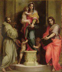 Madone des Harpies - Andrea del Sarto