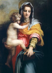Madone avec enfant (détail) - Andrea del Sarto