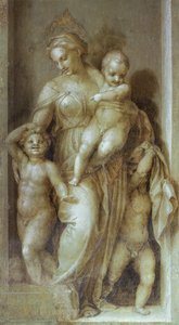 Représentation de la charité (détail) - Andrea del Sarto