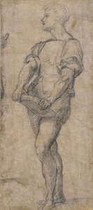 Jeune homme debout tenant un livre, vers 1515 - Andrea del Sarto