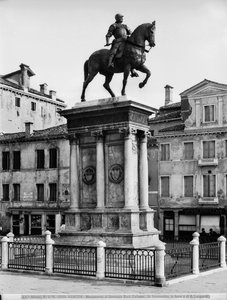 Statue équestre du condottiere Bartolomeo Colleoni (1400-75) - Andrea del Verrocchio