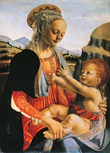 Madonna et Enfant, vers 1470 - Andrea del Verrocchio