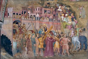 Le Christ portant la Croix - Andrea di Bonaiuto (fl.1343 77)