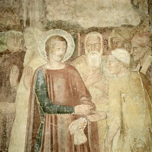 (détail) de Saint Ranieri en Terre Sainte, milieu du XIVe siècle - Andrea di Bonaiuto