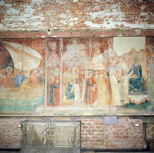 Saint Ranieri en Terre Sainte, milieu du 14ème siècle - Andrea di Bonaiuto