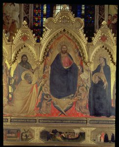 Le Retable Strozzi, 1357 (détail) - Andrea di Cione Orcagna