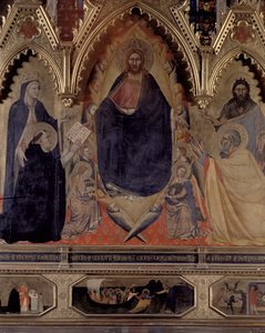 Le Retable Strozzi, 1357 (détail) - Andrea di Cione Orcagna