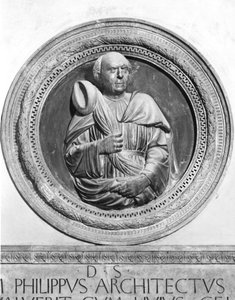 Buste de Filippo Brunelleschi (1377-1446) - Andrea di Lazzaro Cavalcanti