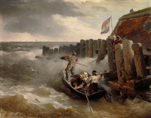 Paysage marin - Andreas Achenbach