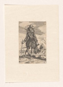 Gentilhomme espagnol dans un paysage - Andreas Bretschneider