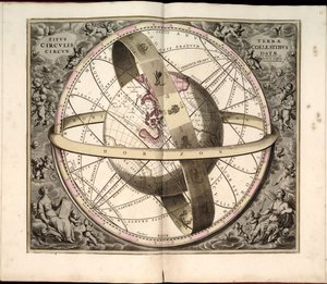 12. Hemisphaeria sphaerarum rectae & obliquae, utriusque - Andreas Cellarius
