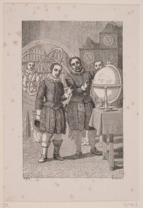 Christian IV en visite chez Tycho Brahe
