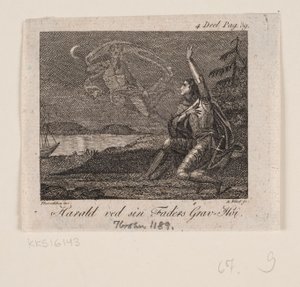 Harald à la tombe de son père