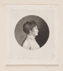 Portrait de femme inconnue