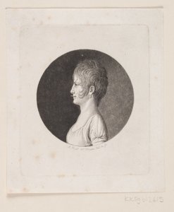 Portrait de femme inconnu - Andreas Flint