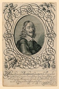 Portrait du calligraphe Andreas Gulden