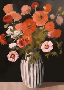 Nature morte florale élégante - Andreas Magnusson