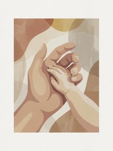Une tendre étreinte parentale