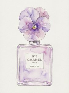 Fleur de parfum violette