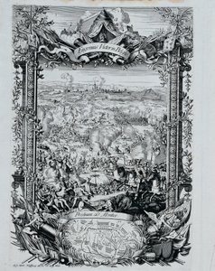 La victoire du prince Eugène François de Savoie en Belgique - Andreas Matthias Wolffgang