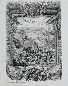 La victoire du prince Eugène de Savoie en Hongrie - Andreas Matthias Wolffgang