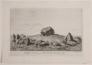 Long dolmen près de Lille Rørbæk - Andreas Peter Madsen