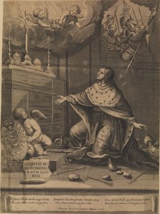 Le martyre de Knud le Saint - Andreas Reinhardt