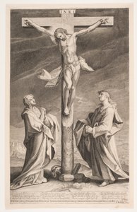 Christ sur la croix entre Marie et Jean - Andreas Reinhardt