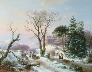 Image inconnue - Andreas Schelfhout