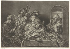 Comme les vieux chantaient, ainsi les jeunes sifflent - Andreas van Rijmsdijck