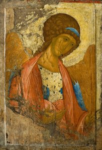 Archange Michel. De la rangée Deisus (Zvenigorodsky)