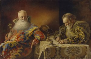 Un édit est écrit, 1890 - Andrei Andreevich Karelin