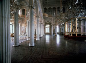 La salle du pavillon de la Petite Ermitage - Andrei Ivanovich Stakenschneider