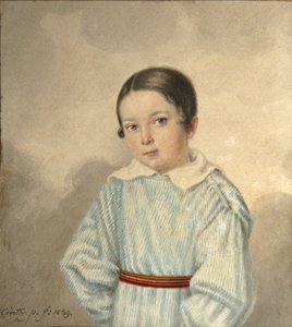 Portrait de N.M. Schwarz, 1839 - Andrei Joseph Hintz