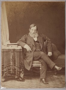 Pavel Melnikov, pseudonyme Andrei Petcherski - Pavel Ivanovich Melnikov (1818-1883), par Andrei Osipovich Karelin (1837-1906). Photo Albumin