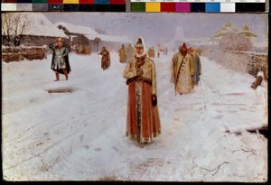 Dimanche - Andrei Petrovich Ryabushkin