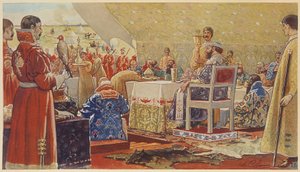 Le festin du tsar Alexis I Mikhailovich