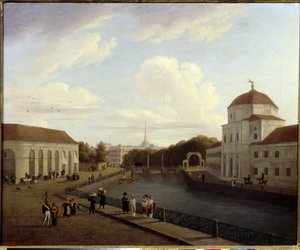 Le palais Michel à Saint-Pétersbourg - Andrei Yefimovich Martynov