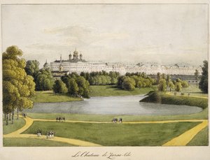 Le palais Catherine à Tsarskoïe Selo, 1821-1822 - Andrei Yefimovich Martynov