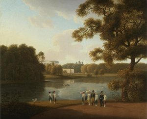 Vue de la galerie Cameron à Tsarskoye Selo, 1815 - Andrei Yefimovich Martynov