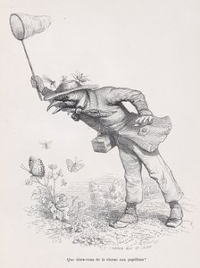 Que dites-vous de la chasse aux papillons de Scènes de la vie privée et publique, vers 1837-47