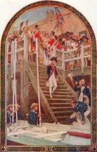 Nelson quitte Portsmouth, 18 mai - Andrew Carrick (after) Gow