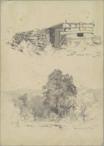 La porcherie abandonnée ; et West Hurley - Andrew Fisher Bunner