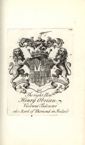 Blason et crête du très honorable Henry O