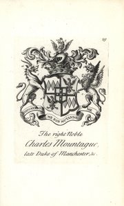 Armoiries et blason du très noble Charles Edward Montagu - Andrew Johnston