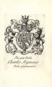 Armoiries et blason du très noble Charles Seymour, 6e duc de Somerset - Andrew Johnston
