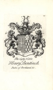 Blason et armoiries du très noble Henry Bentinck - Andrew Johnston