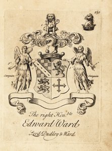 Blason du très honorable Edward Ward, 9e baron Dudley, 4e baron Ward - Andrew Johnston